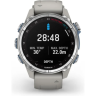 Часы GARMIN DESCENT MK3 – 43 MM STAINLESS STEEL WITH FOG GRAY SILICONE BAND 11605